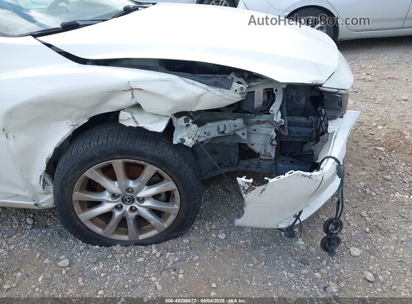 JM1GL1U59H1103800 2017 MAZDA 6 White წინა ხედი