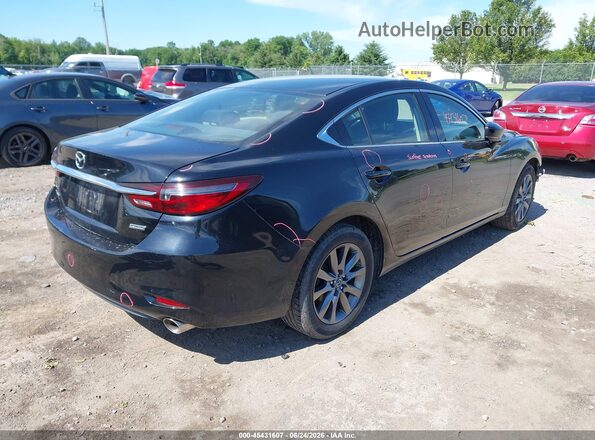 JM1GL1UM2J1328590 2018 MAZDA 6 Black უკანა მარჯვენა