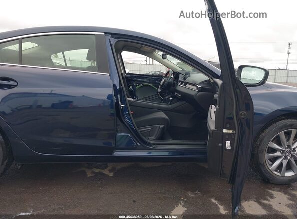 JM1GL1UM2M1603847 2021 MAZDA 6 Dark Blue Widok wnętrza z przodu