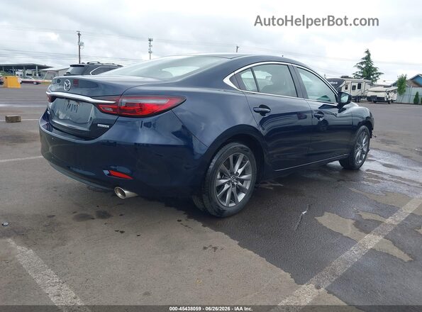 JM1GL1UM2M1603847 2021 MAZDA 6 Dark Blue Tył prawy