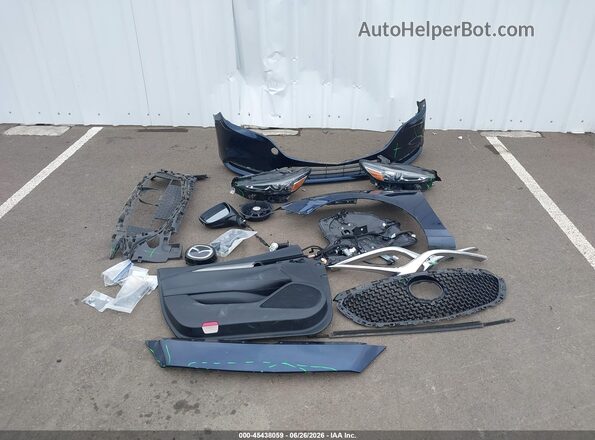 JM1GL1UM2M1603847 2021 MAZDA 6 Dark Blue Widok zestawu wskaźników