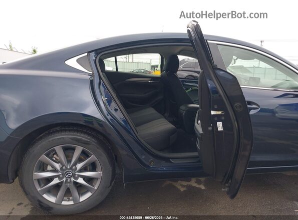 JM1GL1UM2M1603847 2021 MAZDA 6 Dark Blue Widok naklejki z numerem VIN
