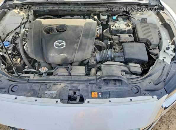 JM1GL1UM5L1517351 2020 MAZDA 6 White Սալոնի հետևի տեսք