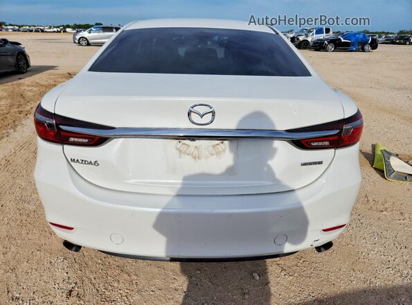 JM1GL1UM5L1517351 2020 MAZDA 6 White Հետևի տեսք