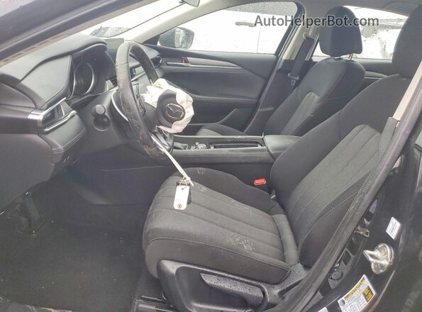 JM1GL1UM5L1523604 2020 MAZDA 6 Black წინა სალონის ხედი