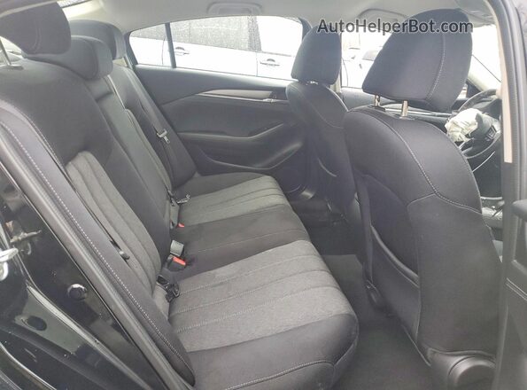 JM1GL1UM5L1523604 2020 MAZDA 6 Black უკანა სავარძლების ხედი