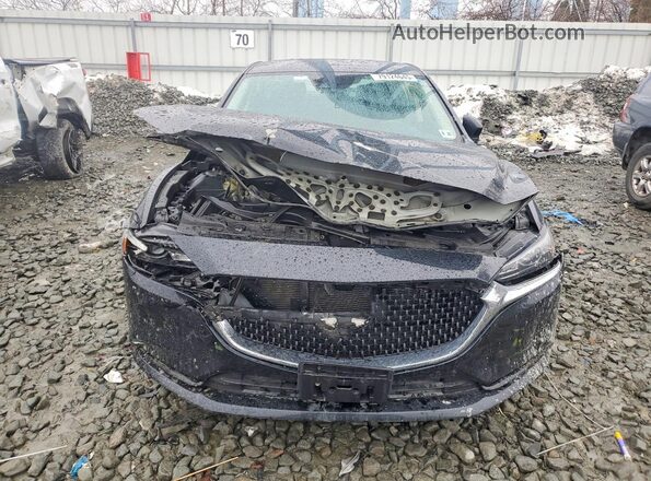 JM1GL1UM5L1523604 2020 MAZDA 6 Black წინა ხედი
