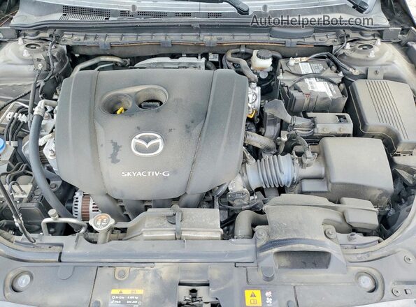 JM1GL1UM5M1609352 2021 MAZDA 6 Gray Rear interior view