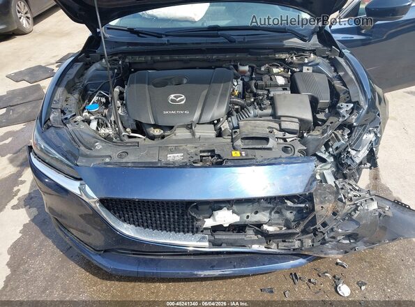 JM1GL1UM6L1522560 2020 MAZDA 6 Black უკანა ხედი