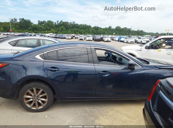 JM1GL1UM7K1510884 2019 MAZDA 6 Blue Вид щитка приладів