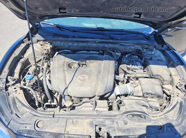 JM1GL1UM8J1333454 2018 MAZDA 6 Black Rear interior view