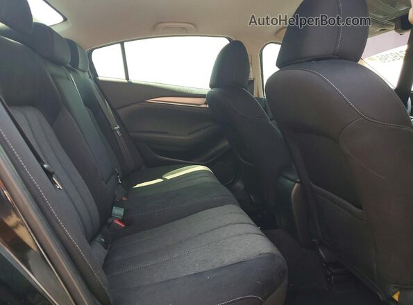 JM1GL1UM8M1609474 2021 MAZDA 6 Black Հետևի նստատեղերի տեսք