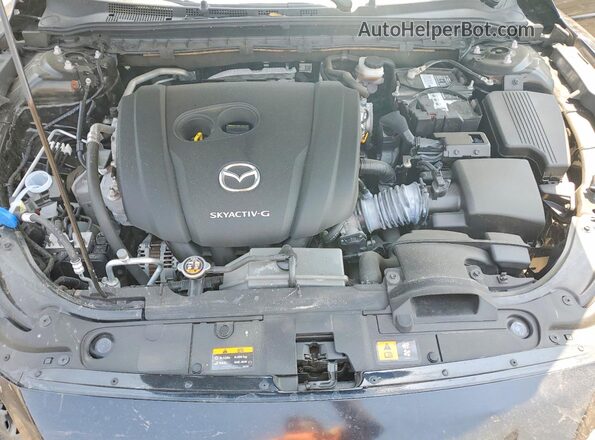 JM1GL1UM8M1609474 2021 MAZDA 6 Black Սալոնի հետևի տեսք