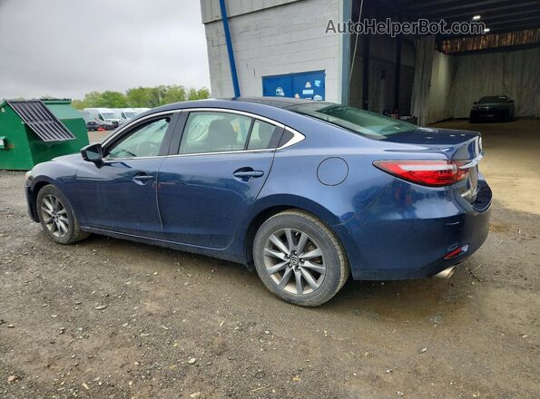 JM1GL1UM9J1311138 2018 MAZDA 6 Blue Trasero izquierdo