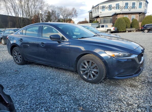 JM1GL1UMXK1502844 2019 MAZDA 6 Blue Передня права чверть