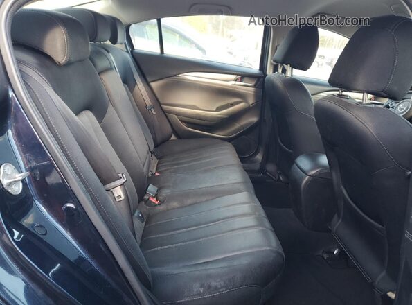 JM1GL1UMXK1502844 2019 MAZDA 6 Blue Вид задніх сидінь
