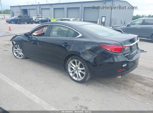 JM1GL1V50H1108060 2017 MAZDA 6 Черный Задняя левая четверть
