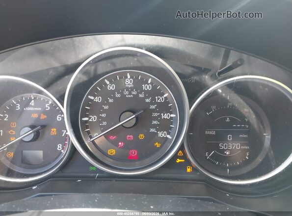 JM1GL1V51H1128821 2017 MAZDA 6 Silver უკანა სავარძლების ხედი