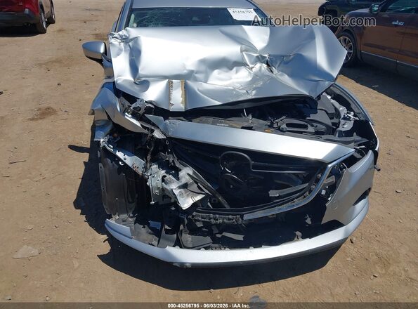 JM1GL1V51H1128821 2017 MAZDA 6 Silver წინა ხედი