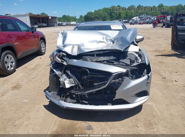 JM1GL1V51H1128821 2017 MAZDA 6 Silver წინა პანელის ხედი