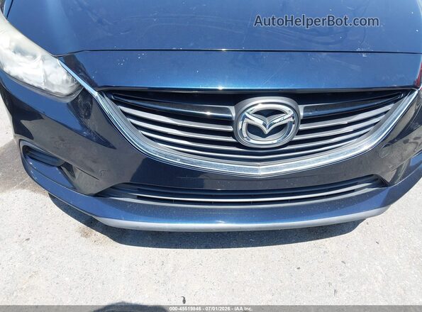 JM1GL1V52H1104091 2017 MAZDA 6 Blue Front view
