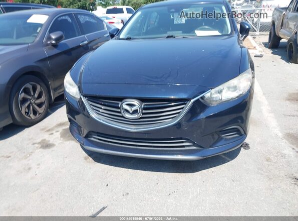 JM1GL1V52H1104091 2017 MAZDA 6 Blue Instrument cluster view