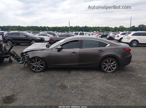 JM1GL1V53H1112409 2017 MAZDA 6 Gray Widok wnętrza 360 stopni