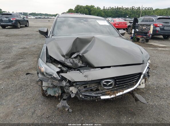 JM1GL1V53H1112409 2017 MAZDA 6 Gray Widok zestawu wskaźników