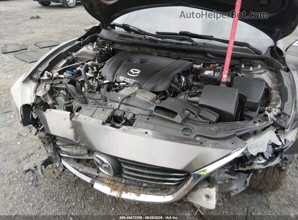 JM1GL1V53H1112409 2017 MAZDA 6 Gray Widok z tyłu