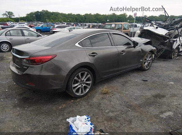 JM1GL1V53H1112409 2017 MAZDA 6 Gray Tył prawy