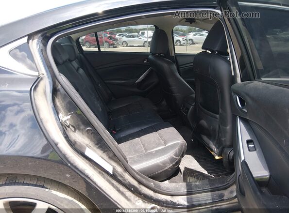 JM1GL1V53H1117660 2017 MAZDA 6 Black Vista de la etiqueta del VIN