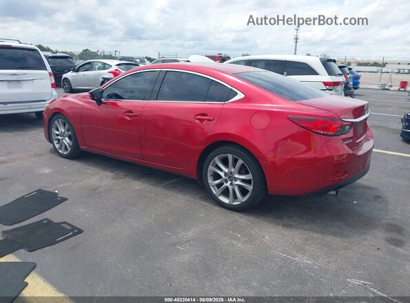 JM1GL1V53H1149654 2017 MAZDA 6 Red Задня ліва чверть