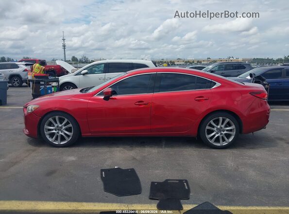 JM1GL1V53H1149654 2017 MAZDA 6 Red Панорамний вид салону 360°