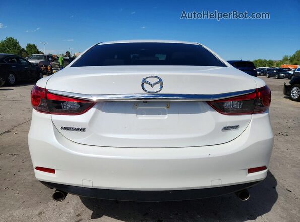 JM1GL1V54H1101869 2017 MAZDA 6 White Rear view