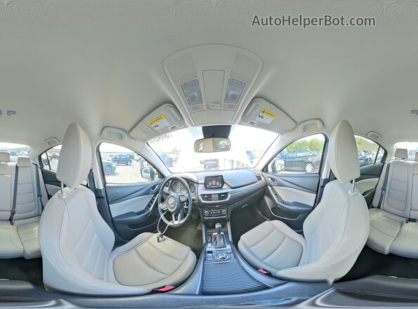 JM1GL1V54H1101869 2017 MAZDA 6 White 360 interior view