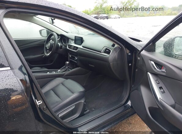 JM1GL1V54H1113245 2017 MAZDA 6 Black Widok wnętrza z przodu