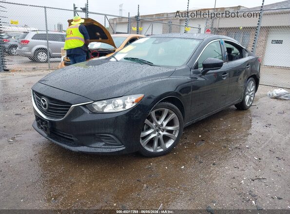 JM1GL1V54H1113245 2017 MAZDA 6 Black Przód lewy