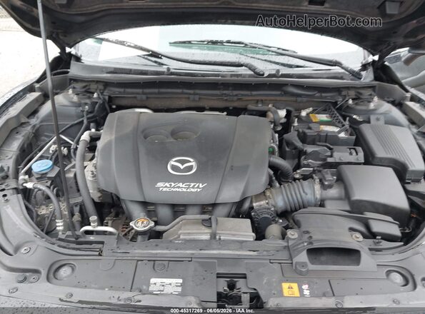 JM1GL1V54H1113245 2017 MAZDA 6 Black Widok z tyłu