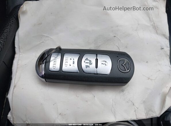 JM1GL1V54H1113245 2017 MAZDA 6 Black Widok deski rozdzielczej