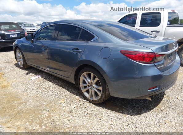 JM1GL1V54H1119062 2017 MAZDA 6 Blue Tył lewy