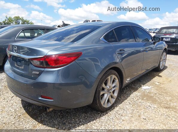 JM1GL1V54H1119062 2017 MAZDA 6 Blue Tył prawy
