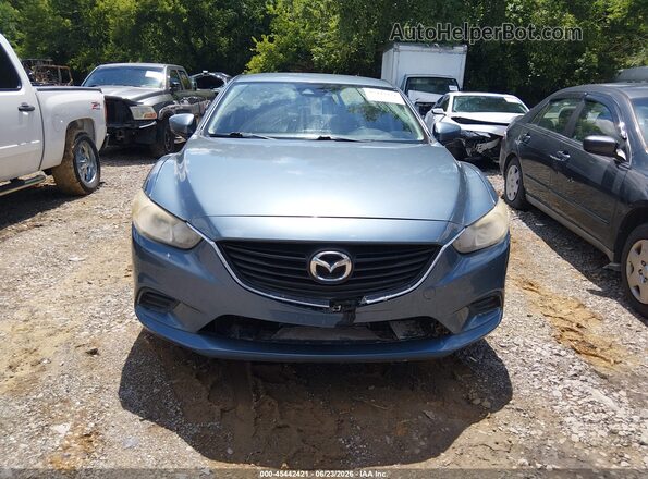 JM1GL1V54H1119062 2017 MAZDA 6 Blue Widok zestawu wskaźników