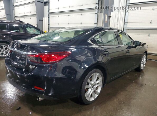 JM1GL1V54H1150442 2017 MAZDA 6 Black Tył prawy