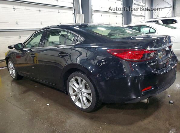 JM1GL1V54H1150442 2017 MAZDA 6 Black Tył lewy