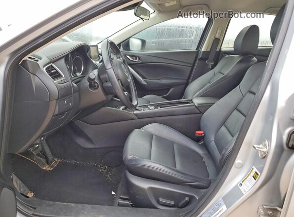 JM1GL1V55H1134539 2017 MAZDA 6 Silver Front interior view