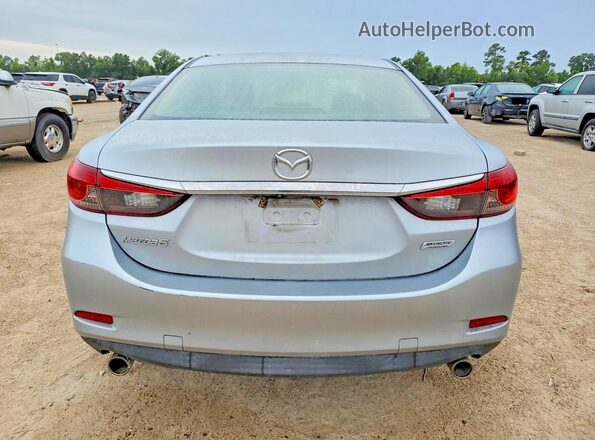 JM1GL1V55H1134539 2017 MAZDA 6 Silver Rear view