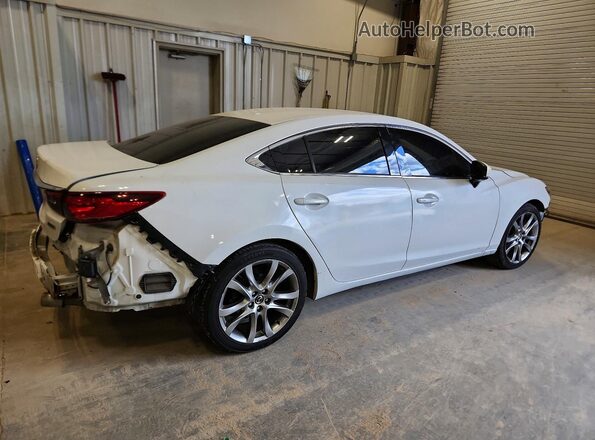 JM1GL1V56H1122786 2017 MAZDA 6 White Задня права чверть
