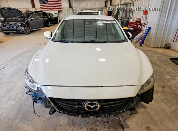 JM1GL1V56H1122786 2017 MAZDA 6 White Вид спереду