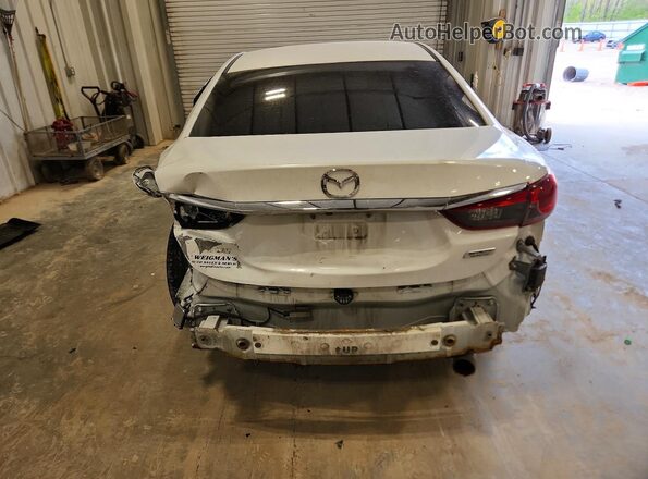 JM1GL1V56H1122786 2017 MAZDA 6 White Вид ззаду