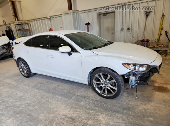 JM1GL1V56H1122786 2017 MAZDA 6 White Передня права чверть